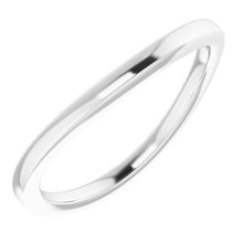 Charger l&#39;image dans la galerie, Sterling Silver Band for 15 mm Cushion Ring

