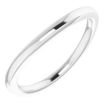 Charger l'image dans la galerie, Sterling Silver Band for 10x8 mm Emerald Ring

