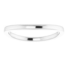 Charger l'image dans la galerie, Sterling Silver Band for 4 mm Square Ring
