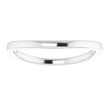 Charger l'image dans la galerie, Sterling Silver Band for 5.5 mm Square Ring
