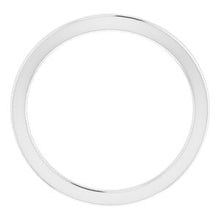 Charger l'image dans la galerie, Sterling Silver Band for 9 mm Square Ring
