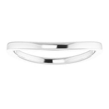 Charger l'image dans la galerie, Sterling Silver Band for 9 mm Square Ring
