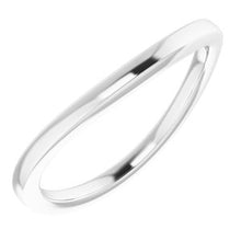 Charger l&#39;image dans la galerie, Sterling Silver Band for 10 mm Square Ring

