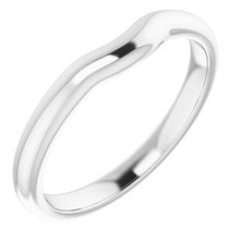 Load image into Gallery viewer, Sterling Silver Band for 6x4 mm Oval Ring
