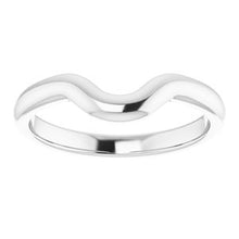 Load image into Gallery viewer, Sterling Silver Band for 11 mm Cushion Ring
