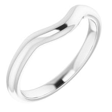 Load image into Gallery viewer, Sterling Silver Band for 10x8 mm Emerald Ring
