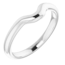 Load image into Gallery viewer, Sterling Silver Band for 5.5 mm Square Ring
