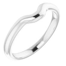 Load image into Gallery viewer, Sterling Silver Band for 5 mm Square Ring
