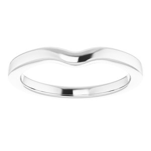 Sterling Silver Band for 4.8 mm Round Ring