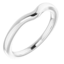 Load image into Gallery viewer, Sterling Silver Band for 5 mm Cushion Ring
