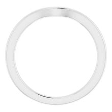 Load image into Gallery viewer, Sterling Silver Band for 5 mm Cushion Ring
