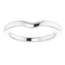 Load image into Gallery viewer, Sterling Silver Band for 5 mm Cushion Ring
