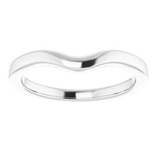 Load image into Gallery viewer, Sterling Silver Band for 6 mm Cushion Ring
