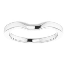 Load image into Gallery viewer, Sterling Silver Band for 6 mm Asscher Ring
