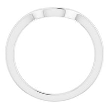 Load image into Gallery viewer, Sterling Silver Band for 8x6 mm Emerald Ring
