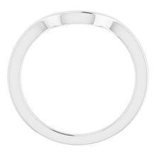 Load image into Gallery viewer, Sterling Silver Band for 9x7 mm Emerald Ring
