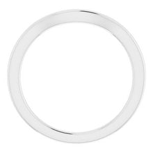 Load image into Gallery viewer, Sterling Silver Band for 4.5 mm Square Ring
