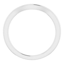 Load image into Gallery viewer, Sterling Silver Band for 5 mm Square Ring
