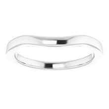 Load image into Gallery viewer, Sterling Silver Band for 5 mm Square Ring

