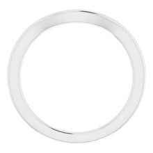Load image into Gallery viewer, Sterling Silver Band for 5.5 mm Square Ring
