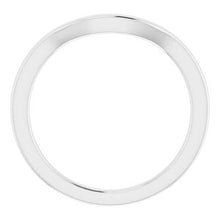 Load image into Gallery viewer, Sterling Silver Band for 7 mm Square Ring
