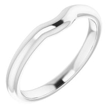 Charger l'image dans la galerie, Sterling Silver Band for 4.1 mm Round Ring
