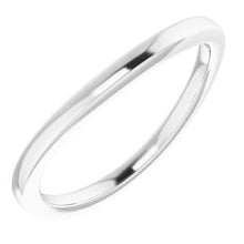 Charger l&#39;image dans la galerie, Sterling Silver Band for 11 mm Round Ring
