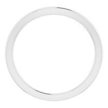 Charger l'image dans la galerie, Sterling Silver Band for 15 mm Round Ring
