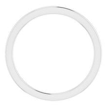 Charger l'image dans la galerie, Sterling Silver Band for 5x3 mm Oval Ring
