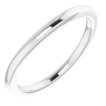 Charger l'image dans la galerie, Sterling Silver Band for 7x5 mm Oval Ring
