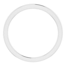 Charger l'image dans la galerie, Sterling Silver Band for 7x5 mm Oval Ring
