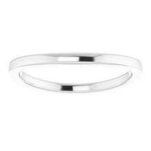 Charger l'image dans la galerie, Sterling Silver Band for 9x7 mm Oval Ring
