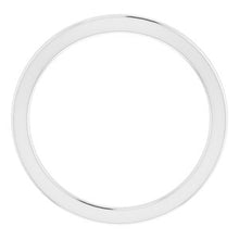Charger l'image dans la galerie, Sterling Silver Band for 12x10 mm Oval Ring
