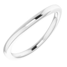 Charger l'image dans la galerie, Sterling Silver Band for 6 mm Cushion Ring
