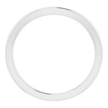 Charger l'image dans la galerie, Sterling Silver Band for 11 mm Cushion Ring
