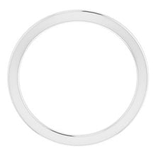Charger l'image dans la galerie, Sterling Silver Band for 13 mm Cushion Ring
