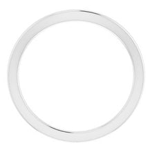 Charger l'image dans la galerie, Sterling Silver Band for 15 mm Cushion Ring
