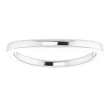 Charger l'image dans la galerie, Sterling Silver Band for 7x5 mm Emerald Ring
