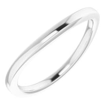 Charger l'image dans la galerie, Sterling Silver Band for 4.5 mm Square Ring
