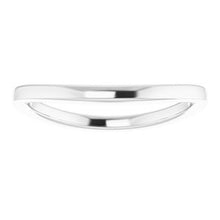Load image into Gallery viewer, Sterling Silver Band for 9 mm Square Ring
