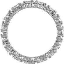 Charger l&#39;image dans la galerie, 14K White 1 5/8 CTW Diamond Eternity Band Taille 5
