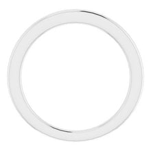 Charger l'image dans la galerie, Sterling Silver Band for 8.8 mm Round Ring
