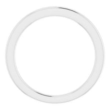 Charger l&#39;image dans la galerie, Sterling Silver Band for 7.4 mm Round Ring
