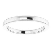 Load image into Gallery viewer, Sterling Silver Band for 9x7 mm Oval Ring

