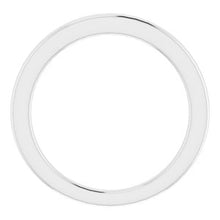 Charger l'image dans la galerie, Sterling Silver Band for 11x9 mm Oval Ring
