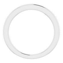 Charger l'image dans la galerie, Sterling Silver Band for 9 mm Cushion Ring
