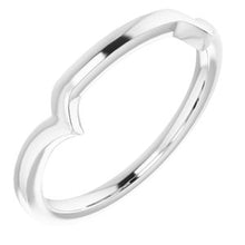 Load image into Gallery viewer, Sterling Silver Band for 11x9 mm Oval Ring
