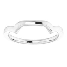 Load image into Gallery viewer, Sterling Silver Band for 6x4 mm Oval Ring
