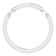 Charger l'image dans la galerie, Sterling Silver Band for 8.8 mm Round Ring
