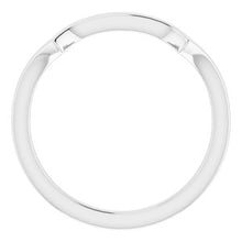 Load image into Gallery viewer, Sterling Silver Band for 5 mm Cushion Ring

